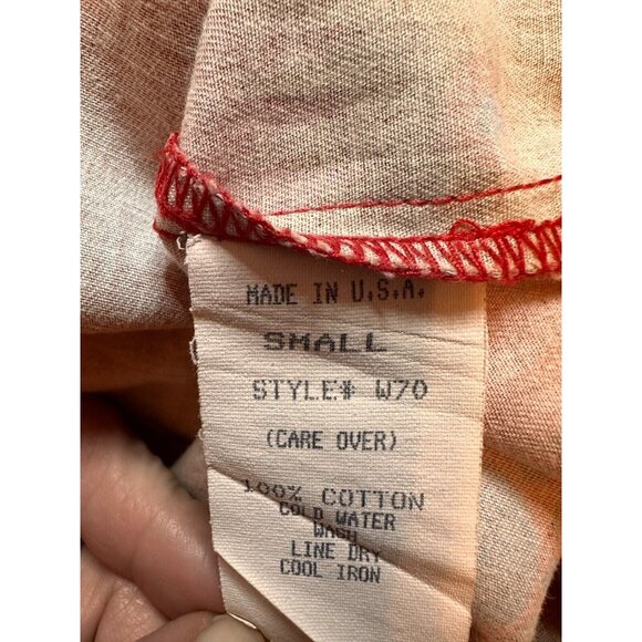 VTG  Rancho Deluxe Native American Navajo Shirt Size S  MADE IN USA  #1421 - Picture 4 of 13